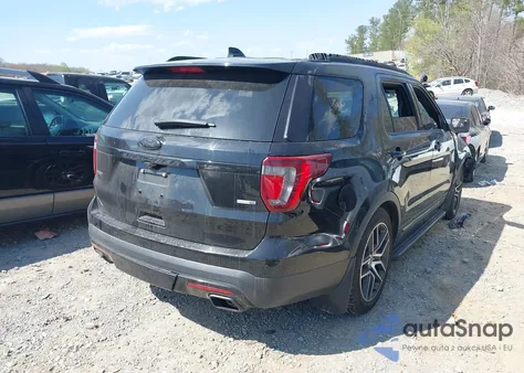 2017 Ford Explorer Sport z USA, uszkodzony, nr VIN 1FM5K8GT0HGD49303